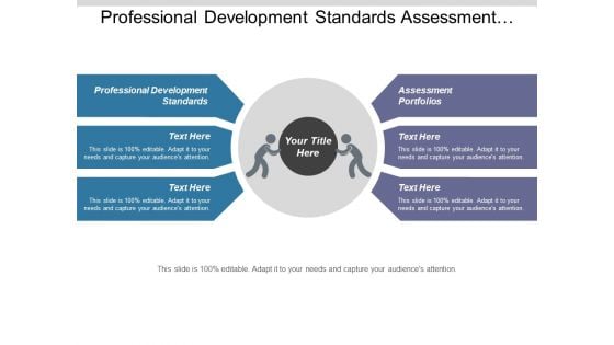 Professional Development Standards Assessment Portfolios Ppt PowerPoint Presentation Model Graphics Tutorials