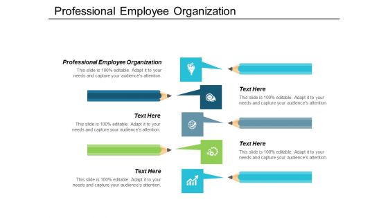 Professional Employee Organization Ppt Powerpoint Presentation Inspiration Diagrams Cpb