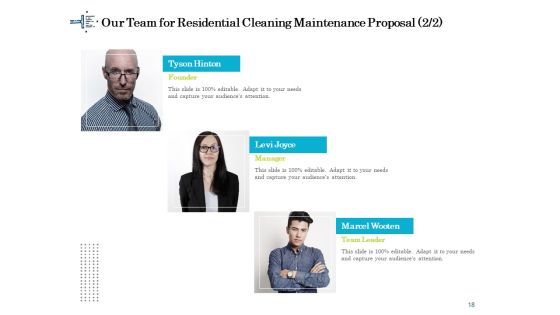 Professional House Cleaning Service Proposal Ppt PowerPoint Presentation Complete Deck With Slides Slide18