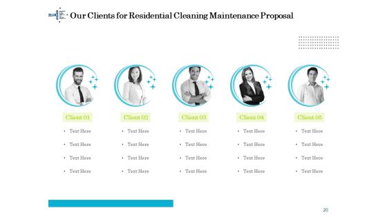 Professional House Cleaning Service Proposal Ppt PowerPoint Presentation Complete Deck With Slides Slide20