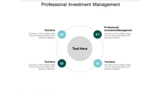 Professional Investment Management Ppt PowerPoint Presentation Layouts Skills Cpb