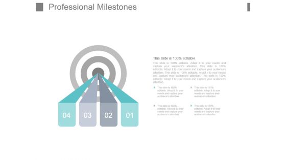 Professional Milestones Powerpoint Presentation Examples