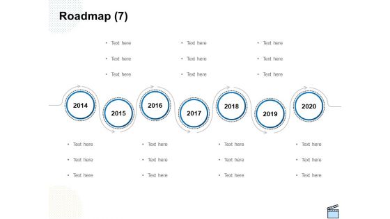 Professional Picture Proposal Roadmap 2014 To 2020 Ppt Professional Example File PDF