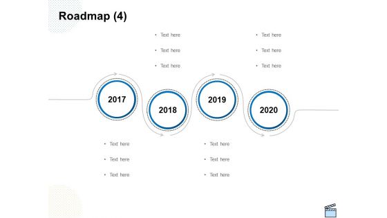 Professional Picture Proposal Roadmap 2017 To 2020 Ppt Professional Backgrounds PDF