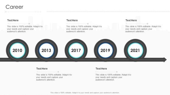 Professional Presentation For Self Introduction Career Slides PDF