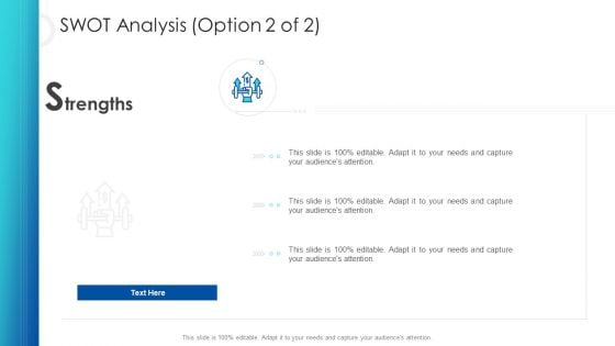 Professional Presentation For Self Introduction Swot Analysis Strengths Mockup PDF