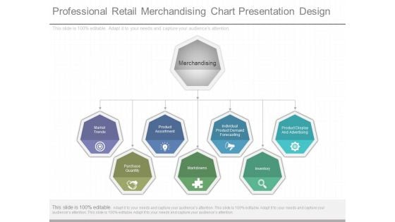 Professional Retail Merchandising Chart Presentation Design