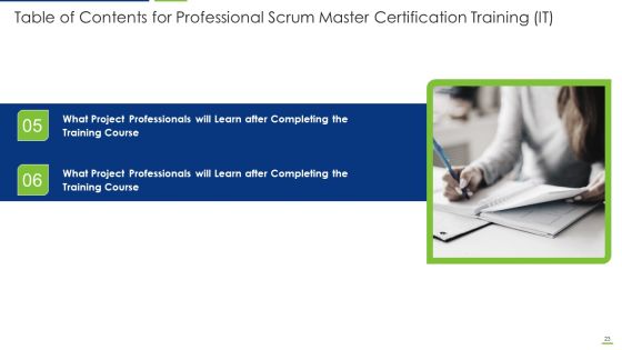Professional Scrum Master Certification Training IT Ppt PowerPoint Presentation Complete Deck With Slides Slide23