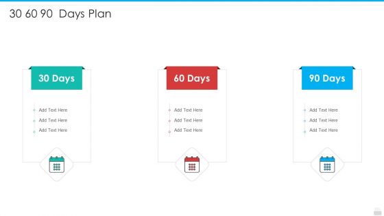 Professional Scrum Master Process IT 30 60 90 Days Plan Graphics PDF