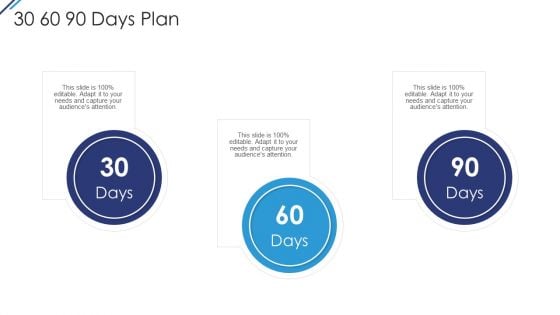 Professional Scrum Master Vs Certified Scrum Master IT 30 60 90 Days Plan Ppt Layouts Example Topics PDF