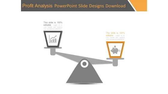 Profit Analysis Powerpoint Slide Designs Download