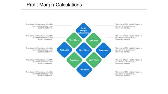 Profit Margin Calculations Ppt PowerPoint Presentation Layouts Graphic Tips Cpb
