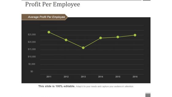 Profit Per Employee Ppt PowerPoint Presentation Show Portfolio