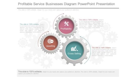 Profitable Service Businesses Diagram Powerpoint Presentation