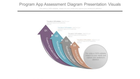 Program App Assessment Diagram Presentation Visuals