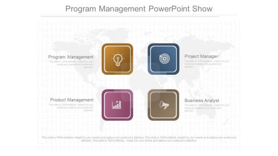 Program Management Powerpoint Show