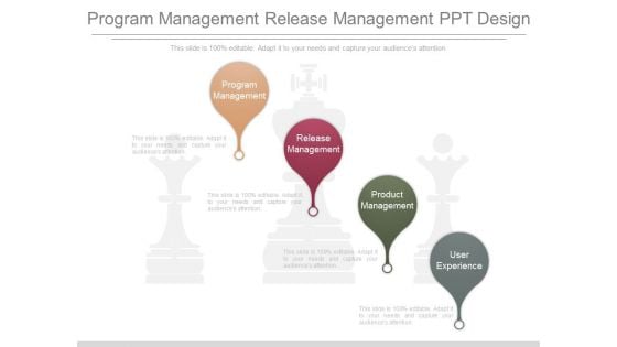 Program Management Release Management Ppt Design