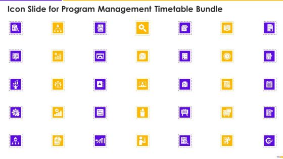 Program Management Timetable Bundle Ppt PowerPoint Presentation Complete Deck Slide11