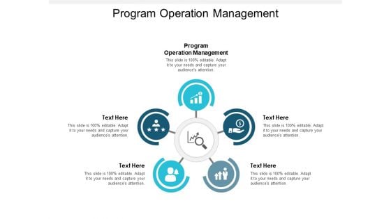 Program Operation Management Ppt PowerPoint Presentation Gallery Graphics Cpb