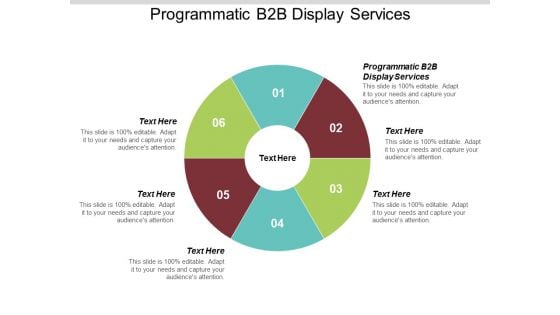 Programmatic B2B Display Services Ppt PowerPoint Presentation Infographic Template Brochure Cpb