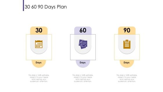 Progressive 30 60 90 Days Plan Ppt Inspiration Demonstration PDF