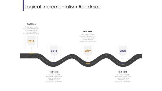 Progressive Logical Incrementalism Roadmap Ppt Pictures Good PDF Progressive Logical Incrementalism Roadmap Ppt Pictures Good PDF