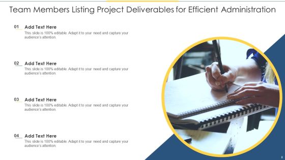 Project Administration Deliverables Ppt PowerPoint Presentation Complete With Slides Slide08