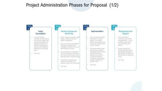 Project Administration Phases For Proposal Initial Ppt PowerPoint Presentation Model Graphics Template Project Administration Phases For Proposal Initial Ppt PowerPoint Presentation Model Graphics Template