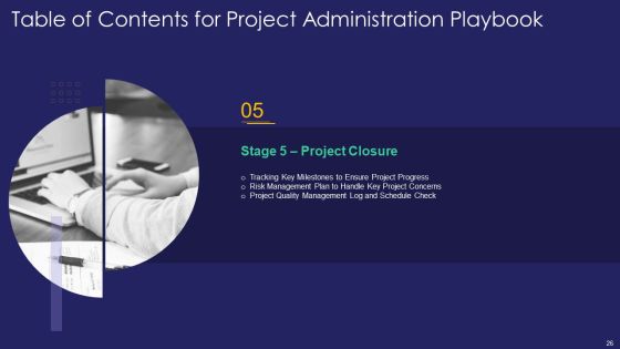 Project Administration Playbook Ppt PowerPoint Presentation Complete Deck With Slides Slide26
