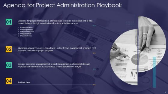 Project Administration Playbook Ppt PowerPoint Presentation Complete Deck With Slides Slide02