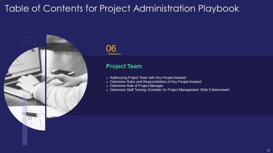 Project Administration Playbook Ppt PowerPoint Presentation Complete Deck With Slides Slide31