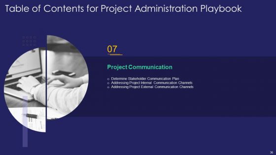 Project Administration Playbook Ppt PowerPoint Presentation Complete Deck With Slides