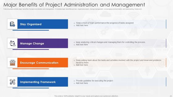 Project Administration Ppt PowerPoint Presentation Complete With Slides