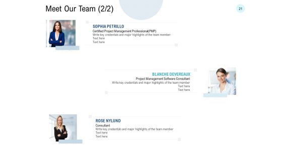 Project Administration Proposal Template Ppt PowerPoint Presentation Complete Deck With Slides Slide21
