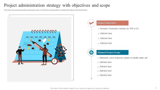 Project Administration Strategy Ppt PowerPoint Presentation Complete Deck With Slides Slide06