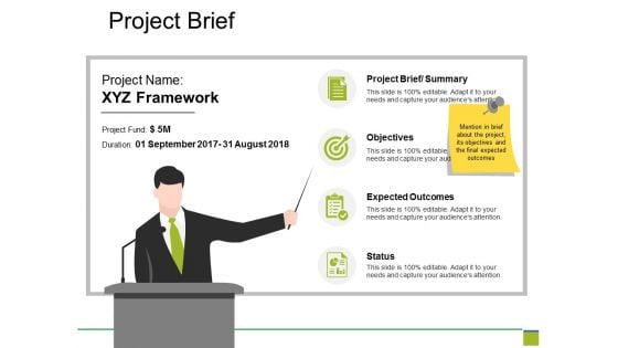 Project Brief Ppt PowerPoint Presentation Styles Example