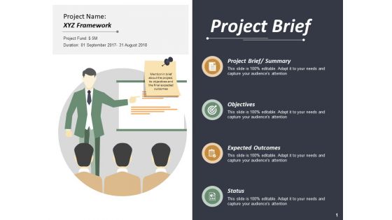 Project Brief Ppt PowerPoint Presentation Summary Slide Project Brief Ppt PowerPoint Presentation Summary Slide