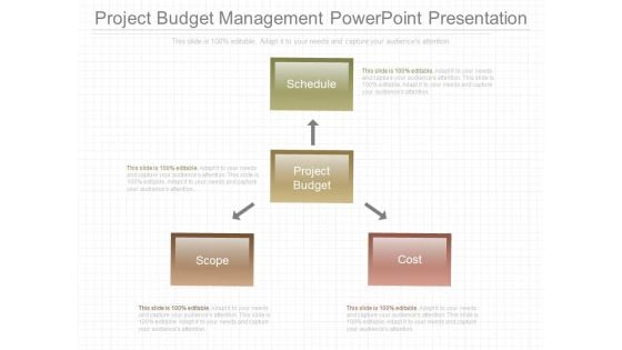 Project Budget Management Powerpoint Presentation