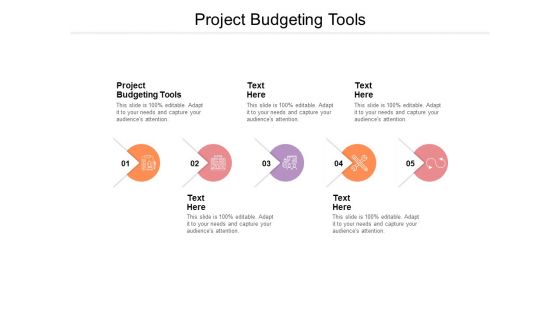 Project Budgeting Tools Ppt PowerPoint Presentation Infographic Template Inspiration Cpb