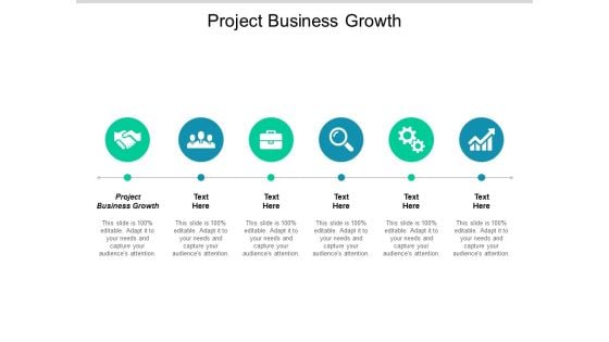 Project Business Growth Ppt PowerPoint Presentation Summary Themes Cpb