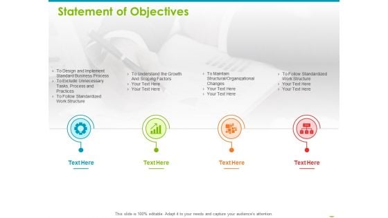 Project Capabilities Statement Of Objectives Ppt Infographics Designs PDF