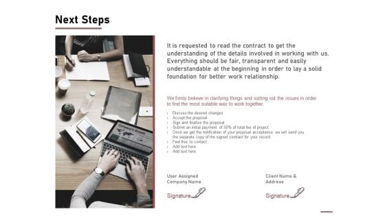 Project Capitalization Proposal Next Steps Ppt Gallery Show PDF Project Capitalization Proposal Next Steps Ppt Gallery Show PDF
