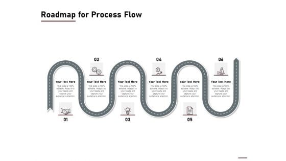 Project Capitalization Proposal Roadmap For Process Flow Ppt Show Example Introduction PDF