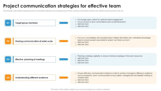 Project Communication Strategies For Effective Team Ppt File Show PDF Project Communication Strategies For Effective Team Ppt File Show PDF