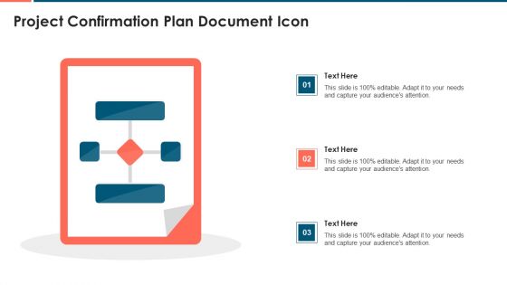 Project Confirmation Plan Document Icon Demonstration PDF