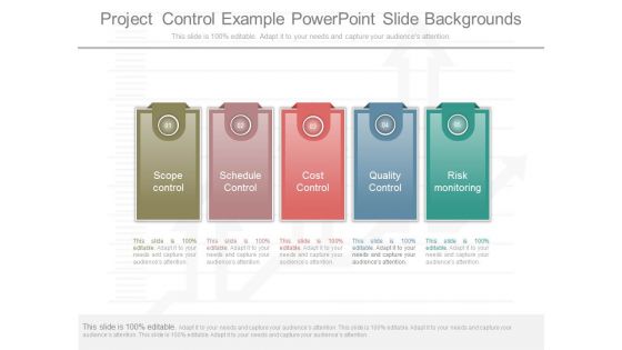 Project Control Example Powerpoint Slide Backgrounds