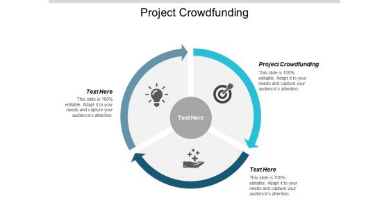 Project Crowdfunding Ppt PowerPoint Presentation Professional Clipart Images Cpb