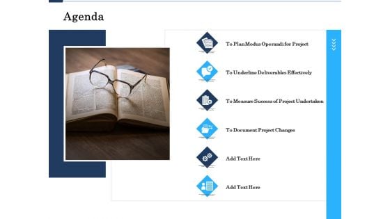 Project Deliverables Administration Outline Agenda Ppt Styles Format PDF