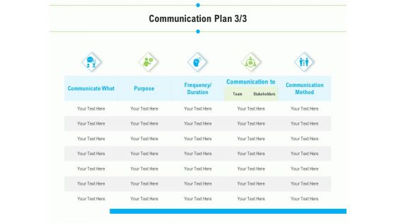 Project Deliverables Outline Communication Plan Team Ppt Model Demonstration PDF