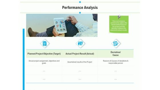 Project Deliverables Outline Performance Analysis Ppt Portfolio Outline PDF